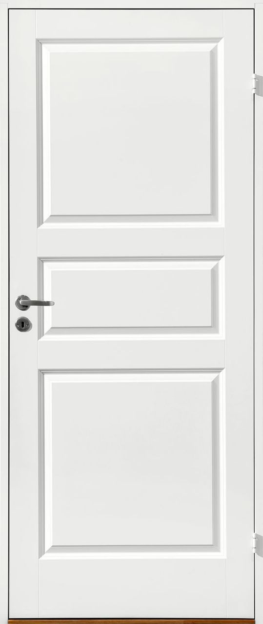 Bild på Innerdörr 3-spegel vit kompakt, BrJohansson