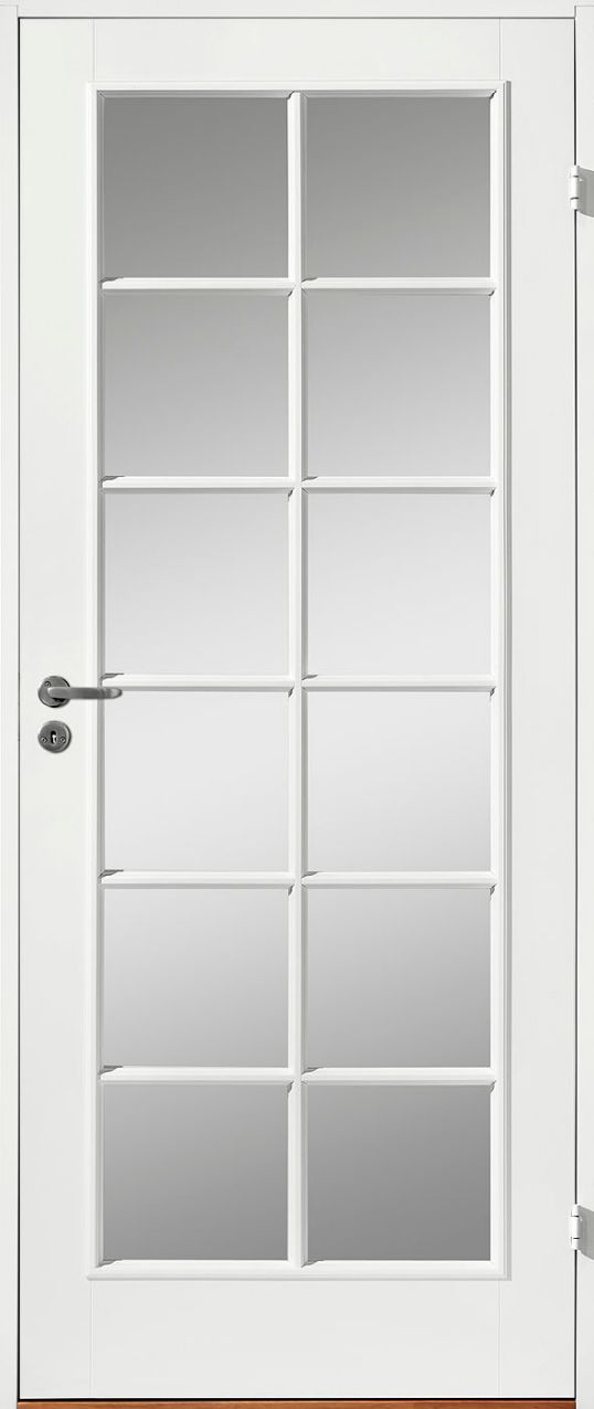 Bild på Innerdörr 3-spegel vit lätt SP12, BrJohansson